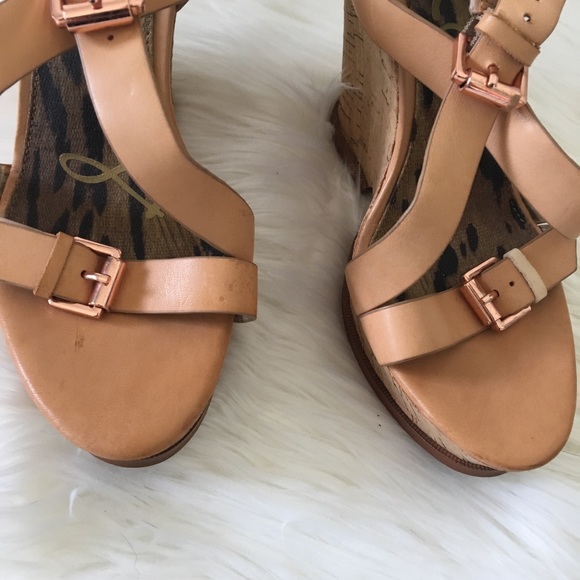 🔴GONE @2PM PST🔴 Sam Edelman Josie Wedge Sandals - Picture 3 of 8